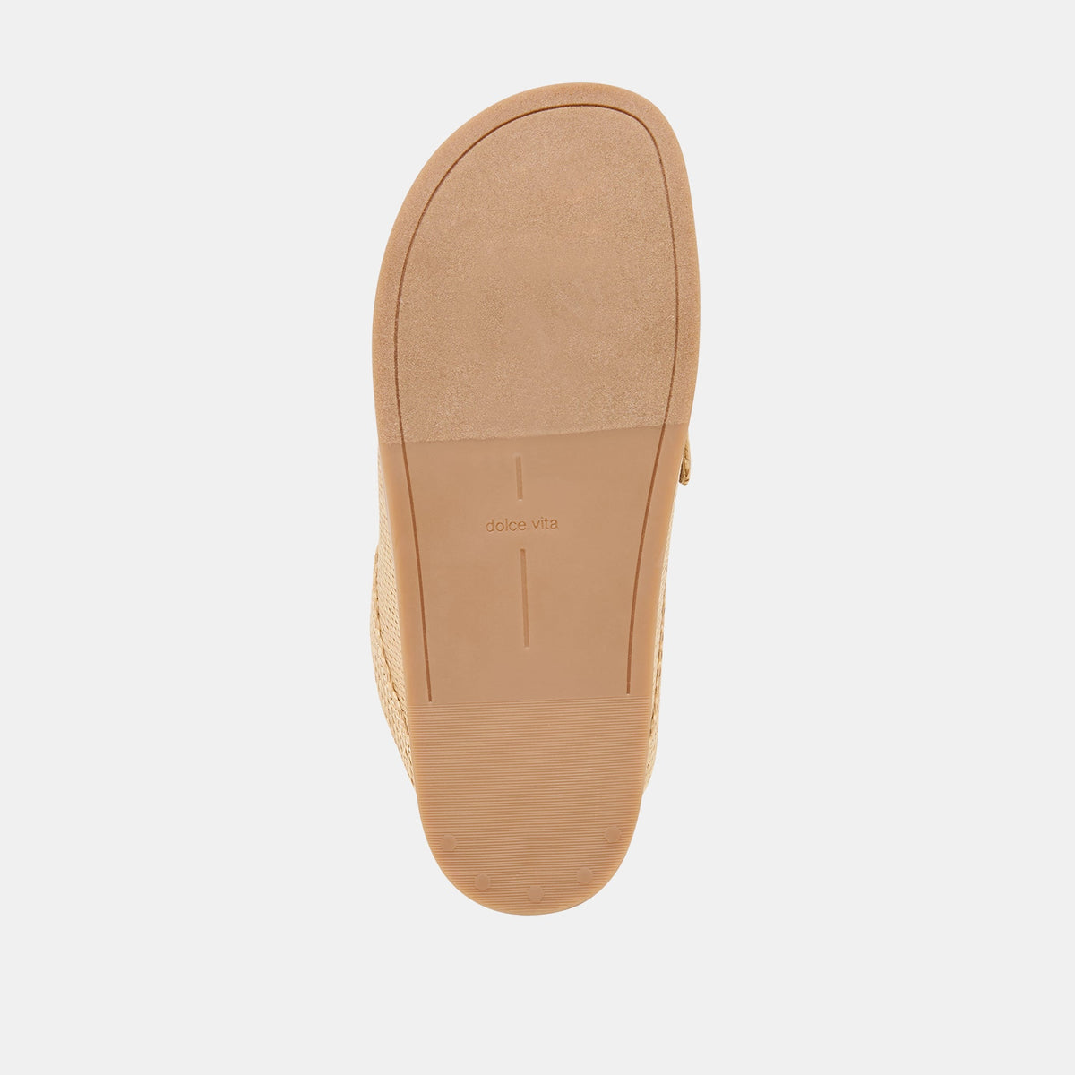 Jodero Lt Natural Raffia Flats - Dolce Vita