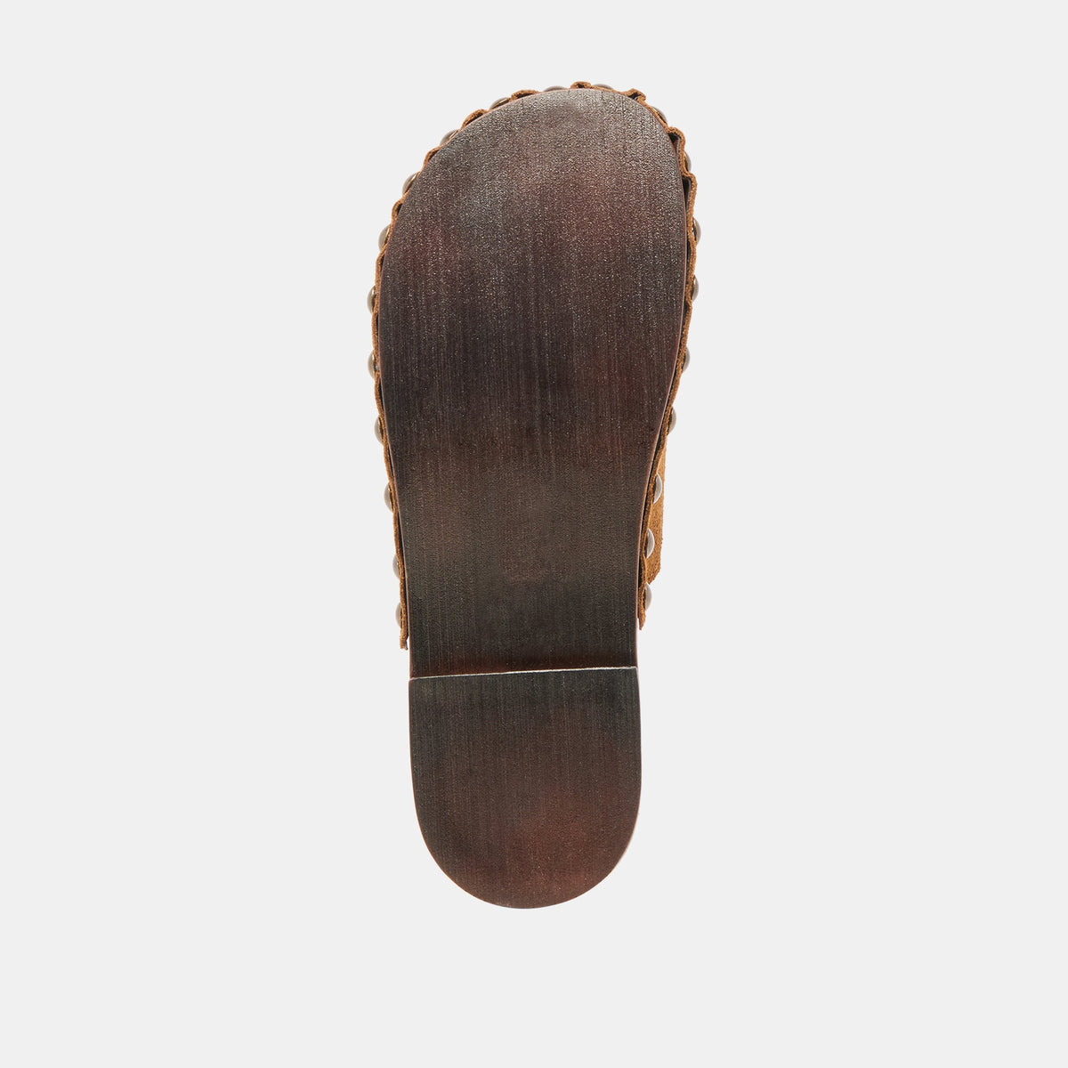 Alanis Chestnut Suede Flats - Dolce Vita