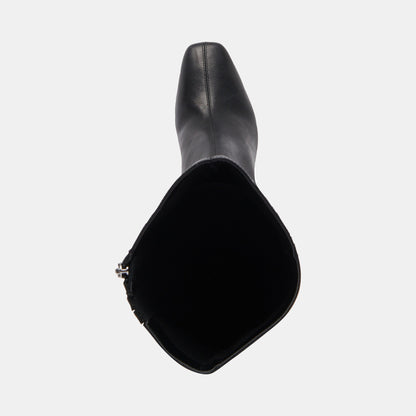 Gyra Black Leather Boots - Dolce Vita
