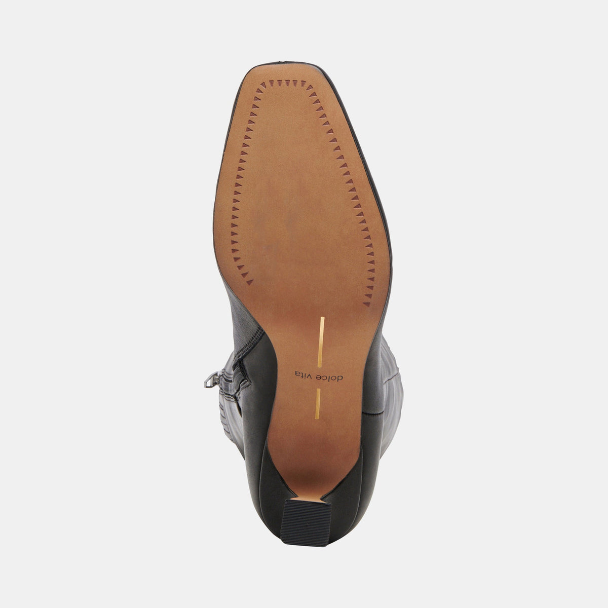 Gyra Black Leather Boots - Dolce Vita