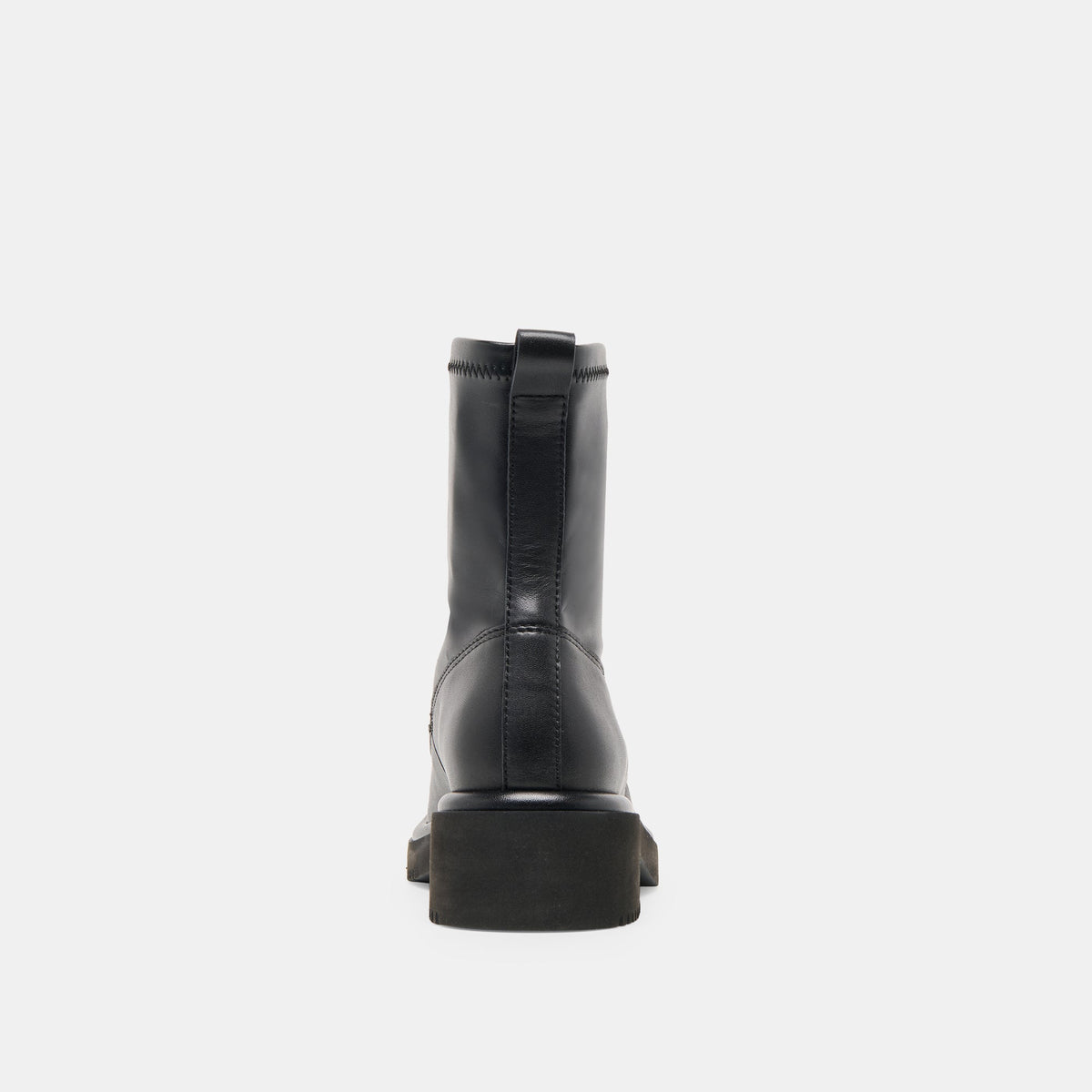 Shante Black Leather Boots - Dolce Vita