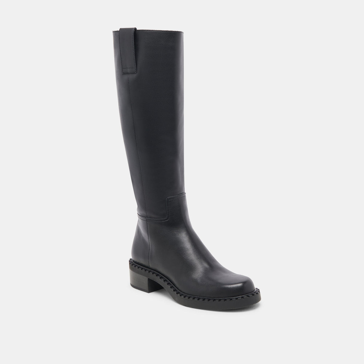 Glory H2O Waterproof Black Leather Boots - Dolce Vita
