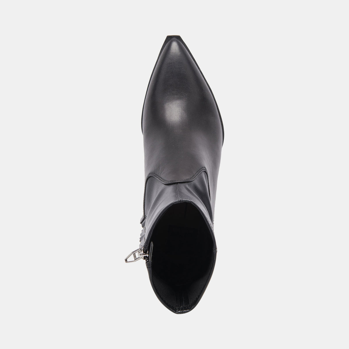 Arya Black Leather Boots - Dolce Vita