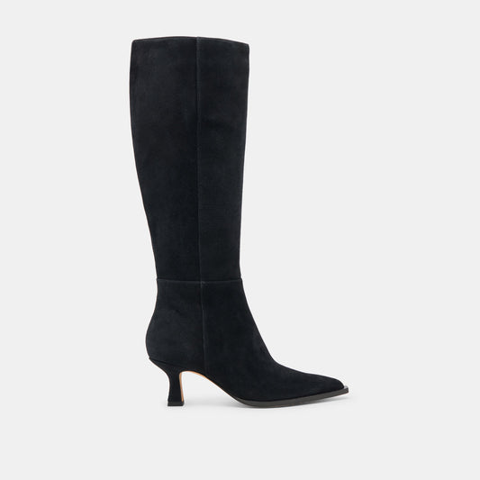 Auggie Boots ONYX SUEDE - Dolce Vita