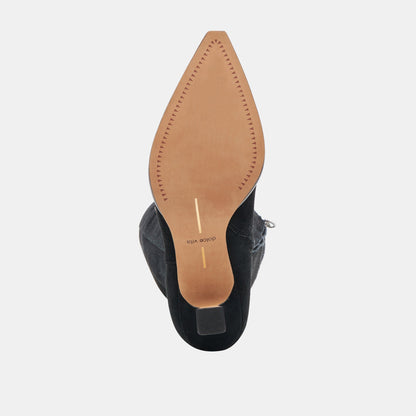 Auggie Boots ONYX SUEDE - Dolce Vita