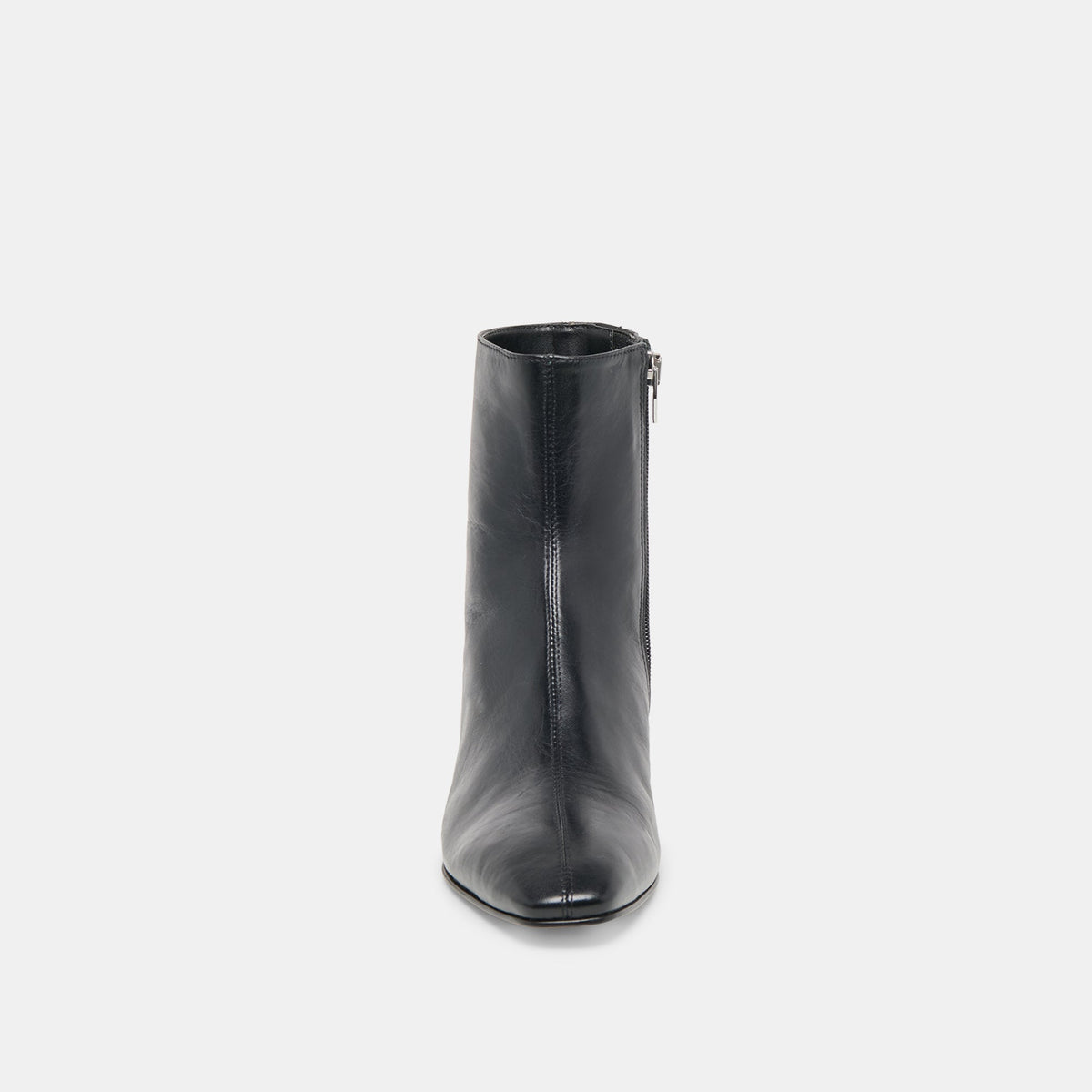 Tarine Black Leather Booties - Dolce Vita