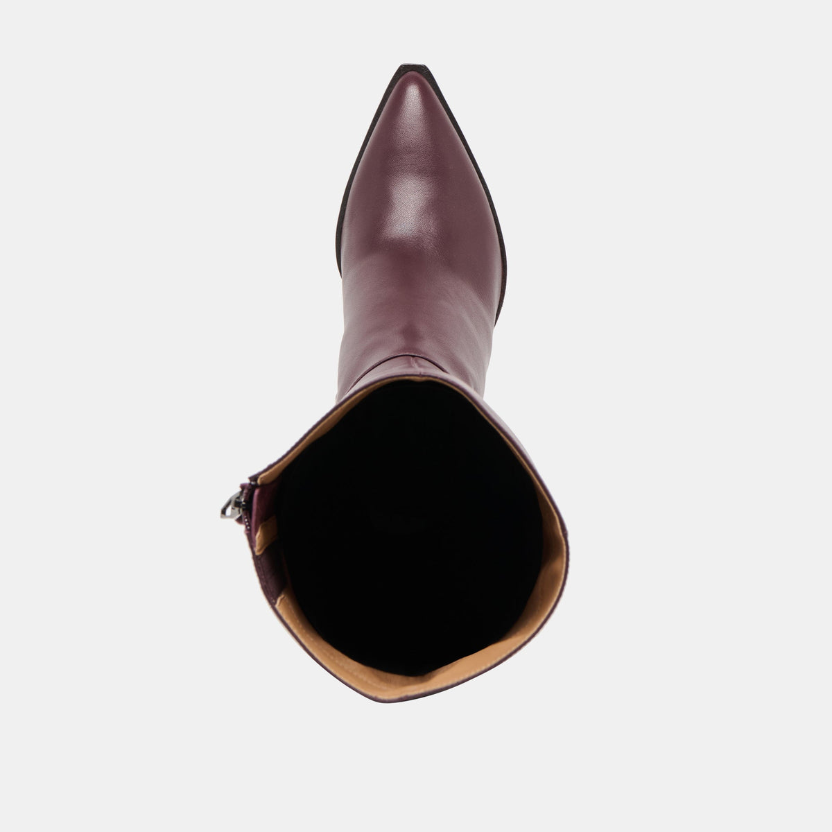 Auggie Wine Leather Boots - Dolce Vita