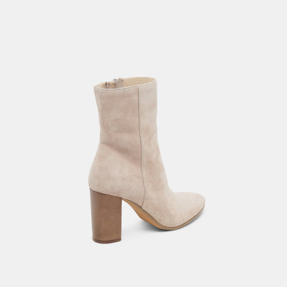 SUZY BOOTIES TAUPE SUEDE - Dolce Vita
