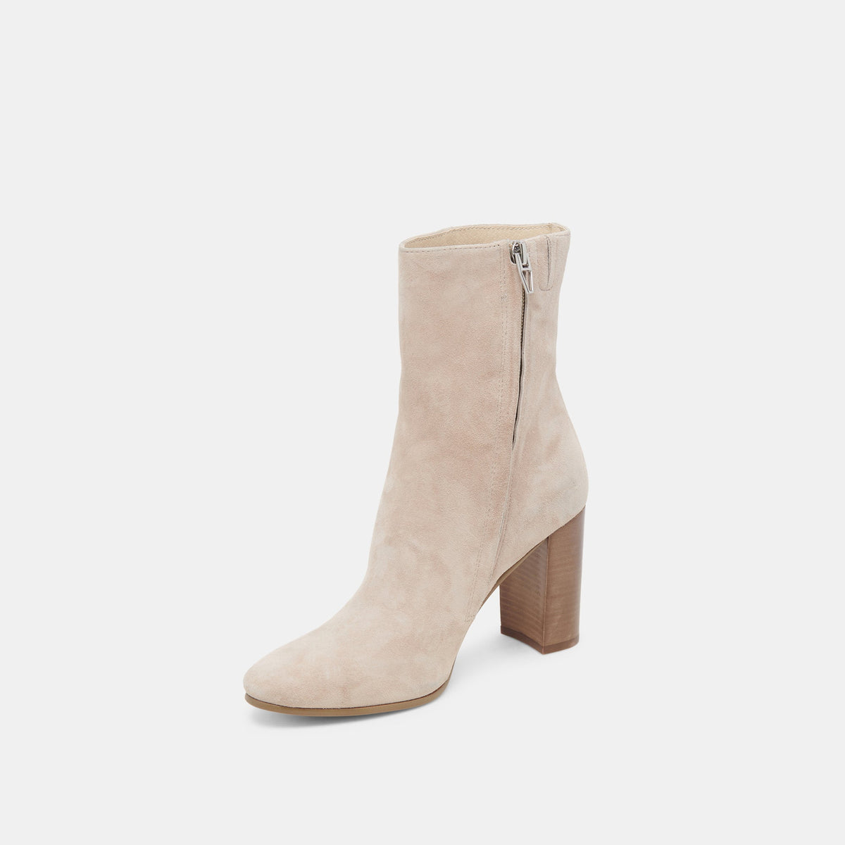 SUZY BOOTIES TAUPE SUEDE - Dolce Vita