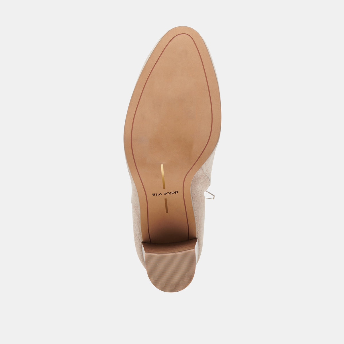 SUZY BOOTIES TAUPE SUEDE - Dolce Vita