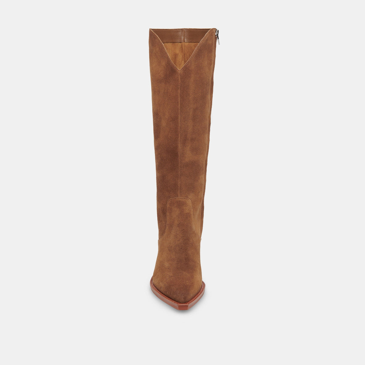 Raj Extra Wide Calf Brown Suede Boots - Dolce Vita