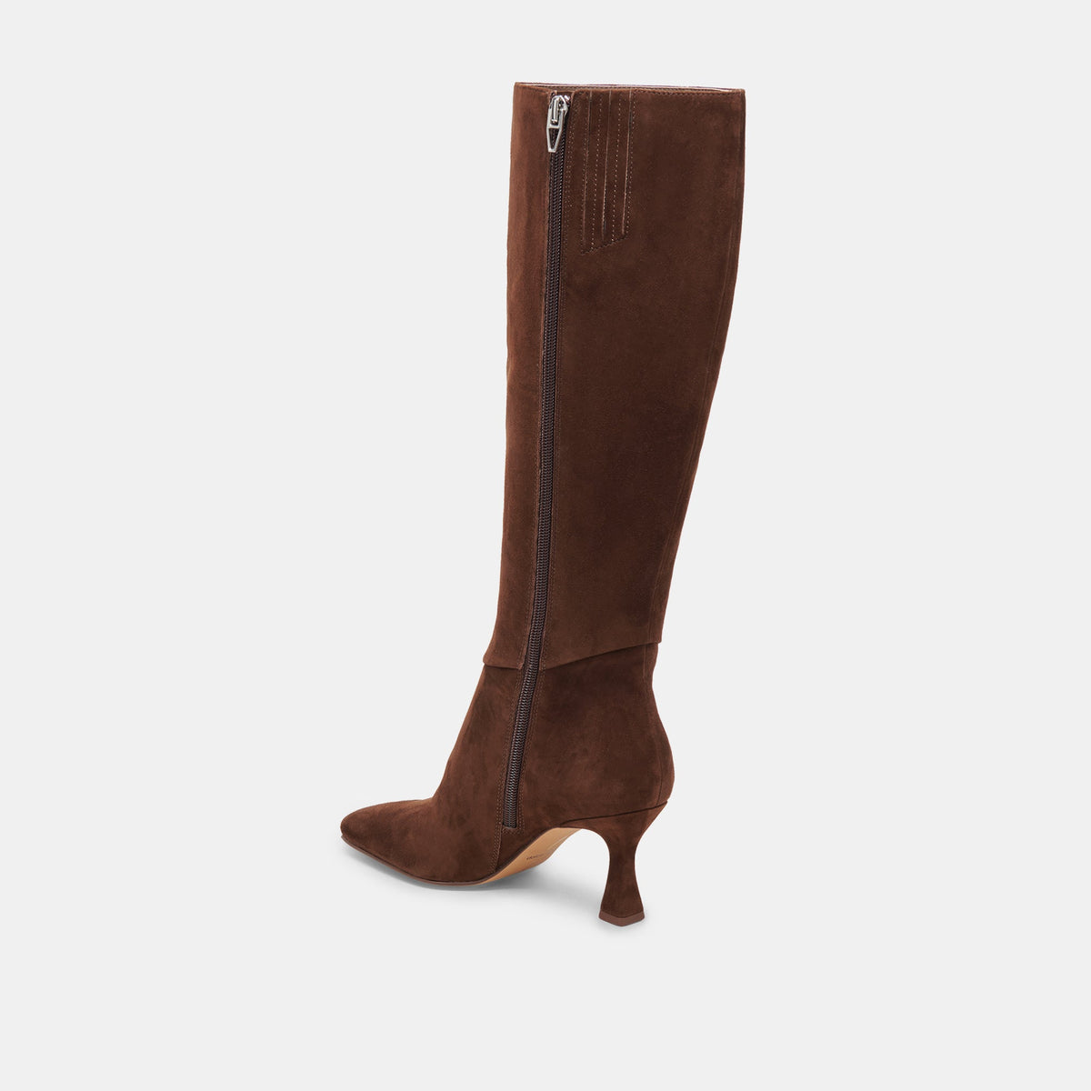 GYRA BOOTS DK BROWN SUEDE - Dolce Vita