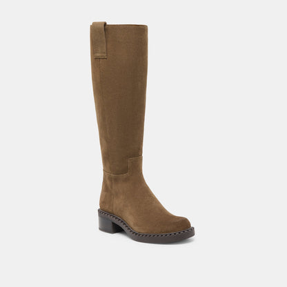 Glory H2O Waterproof Olive Suede Boots - Dolce Vita