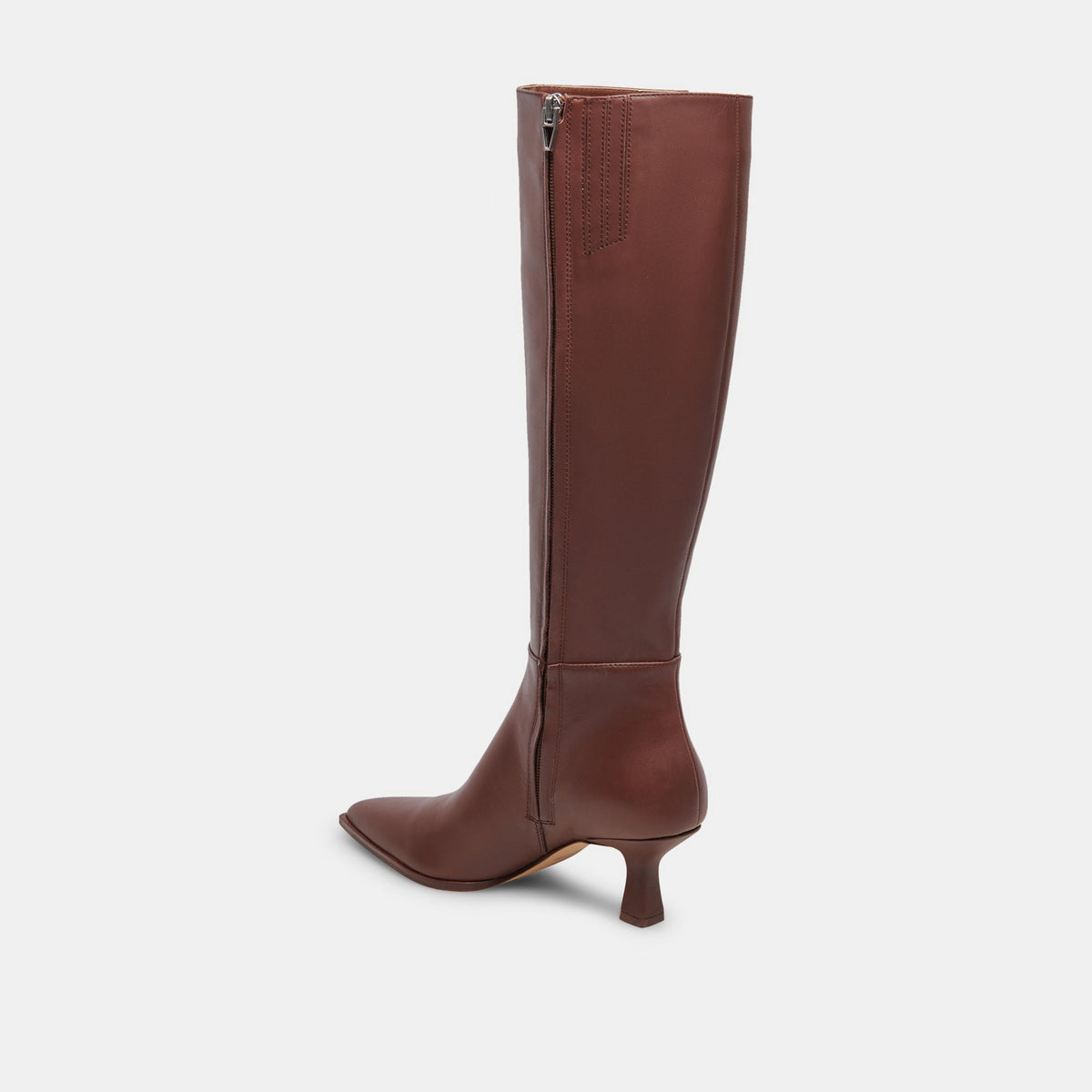 Auggie Extra Wide Calf Chocolate Boots - Dolce Vita