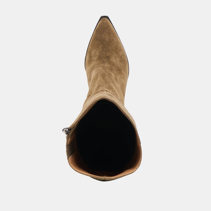 Auggie Olive Suede Boots - Dolce Vita