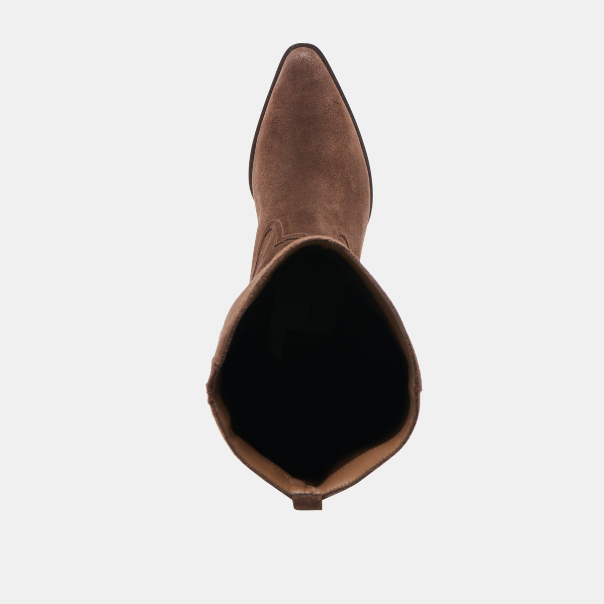 Virona H2O Waterproof Dk Brown Suede Wide Calf Boots - Dolce Vita