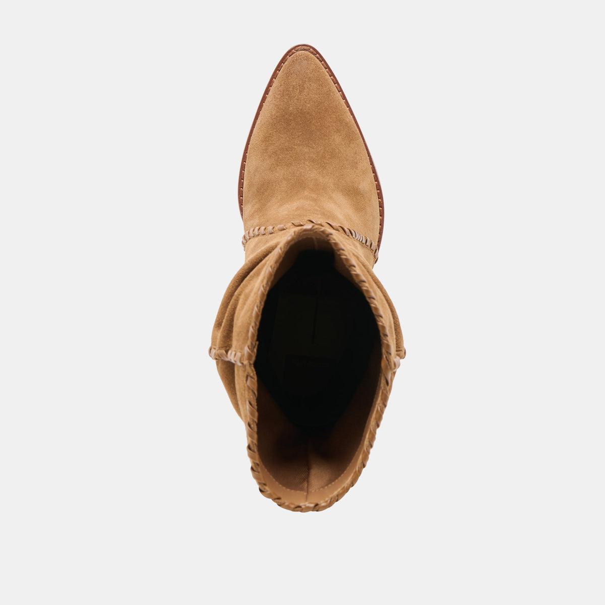 Julith Lt Brown Suede Boots - Dolce Vita