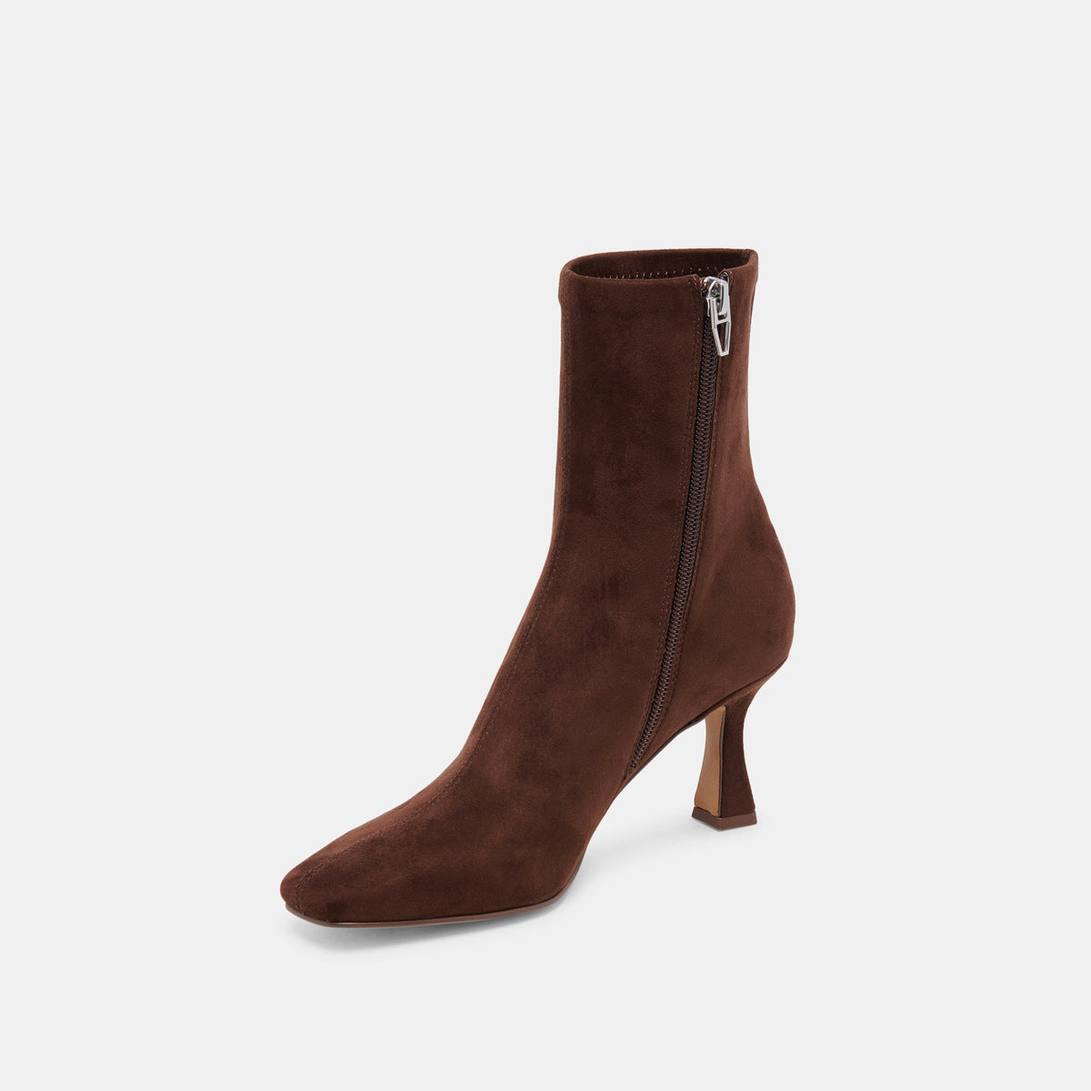 GLAMOR BOOTS DK BROWN STELLA SUEDE - Dolce Vita