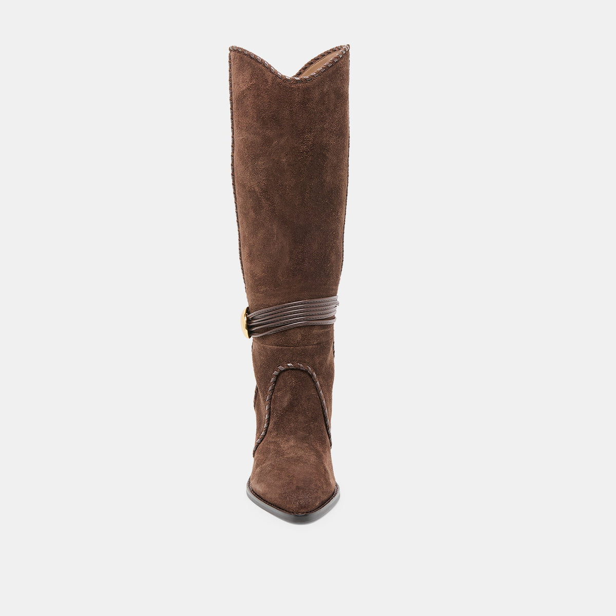 Jody Dk Brown Suede Boots - Dolce Vita