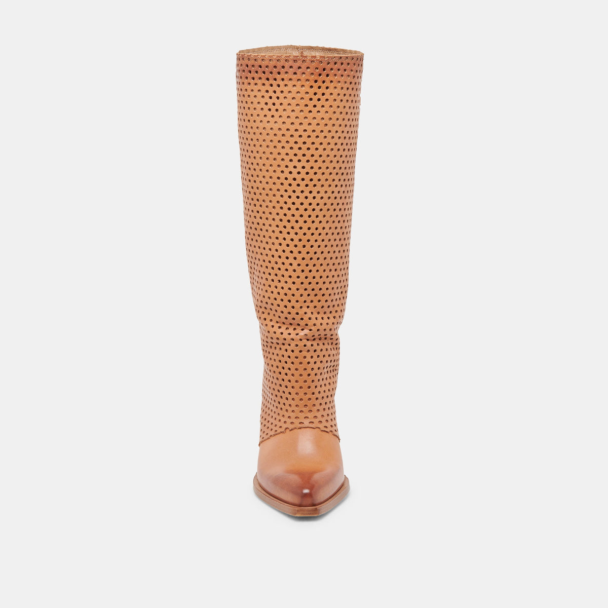 BOONE BOOTS COGNAC LEATHER - Dolce Vita