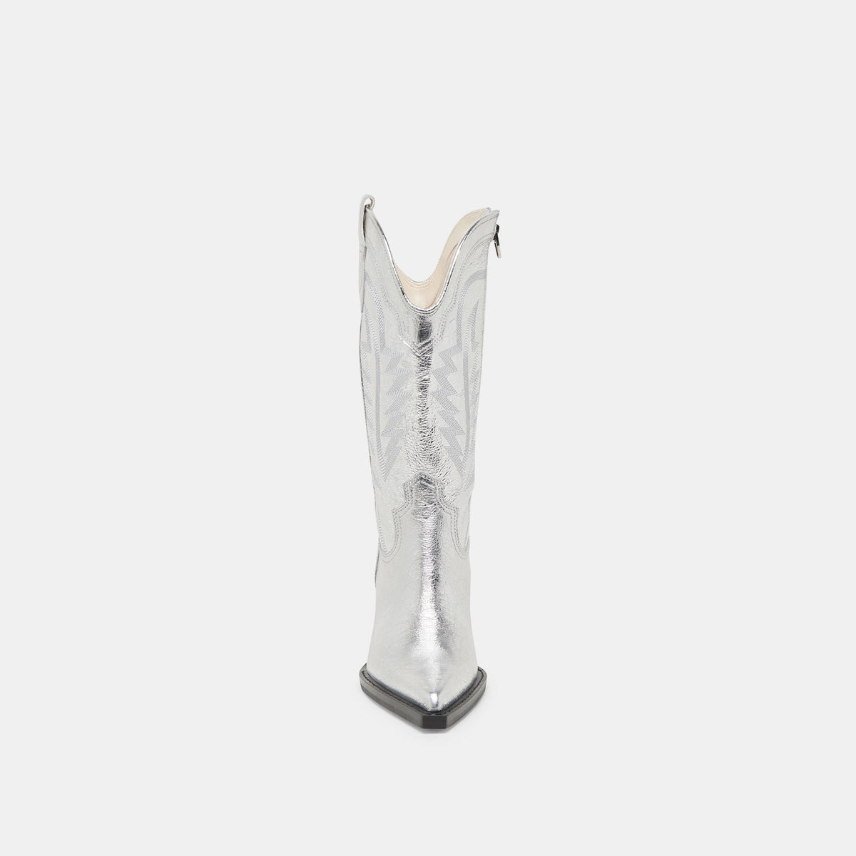 Ryland Extra Wide Calf Silver Boots - Dolce Vita