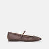 CHOCOLATE WOVEN RAFFIA