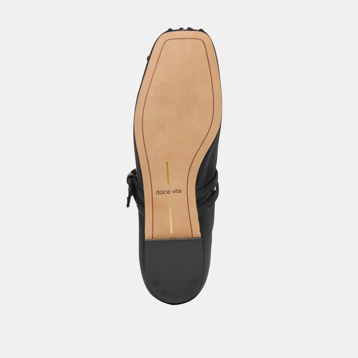 Gibsen Onyx Satin Ballet Flats - Dolce Vita