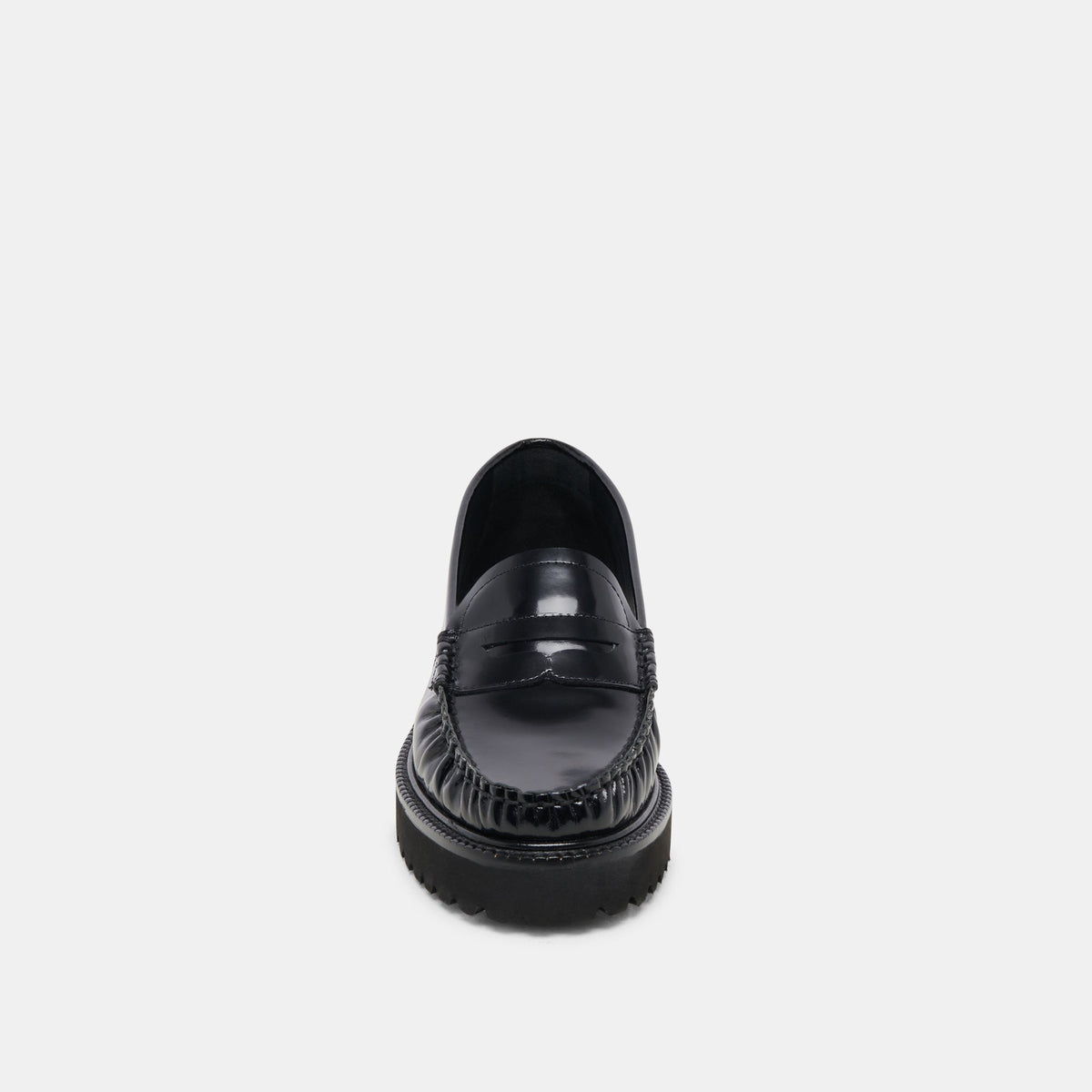 MAXWELL LOAFERS BLACK LEATHER - Dolce Vita