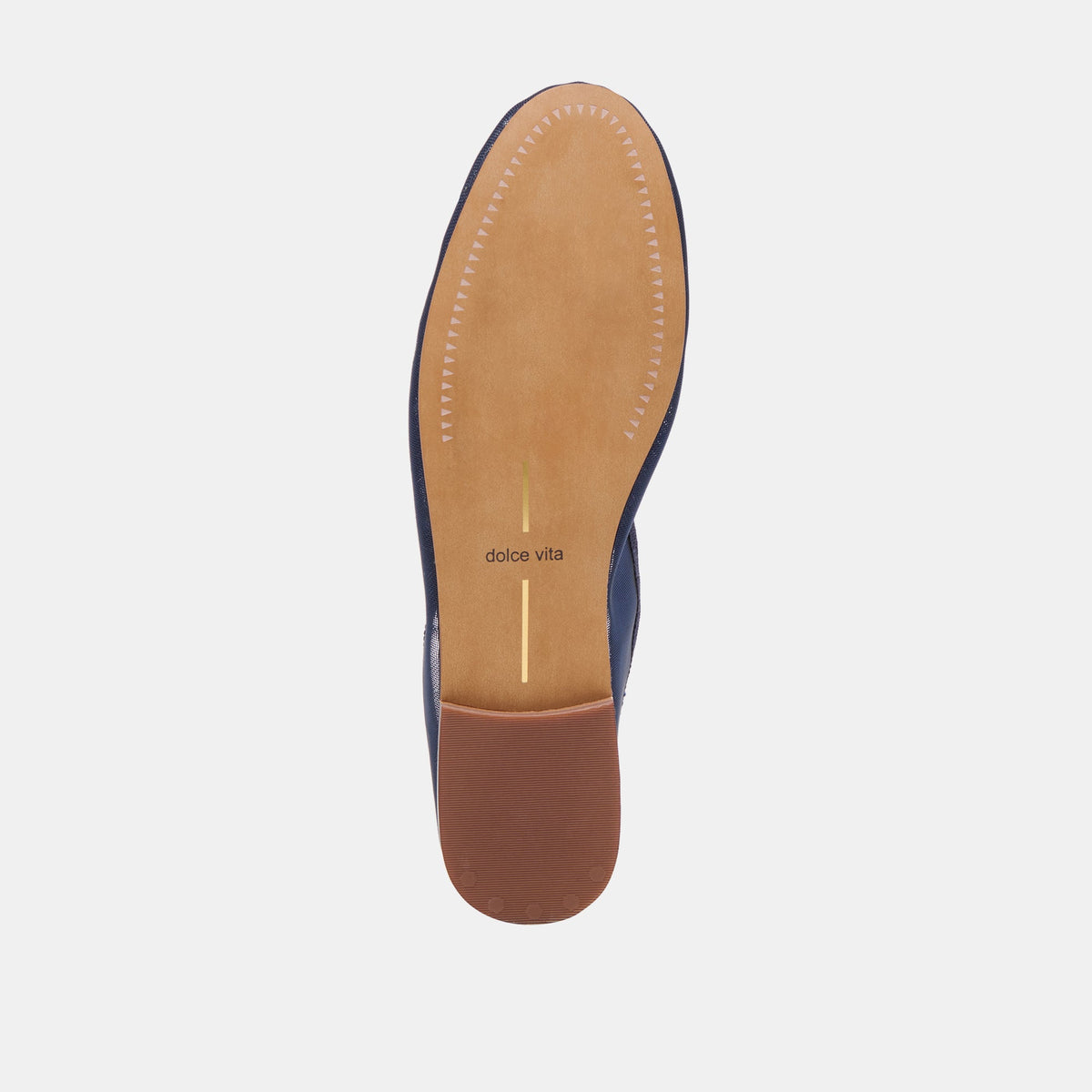 CADEL BALLET FLATS NAVY MESH - Dolce Vita