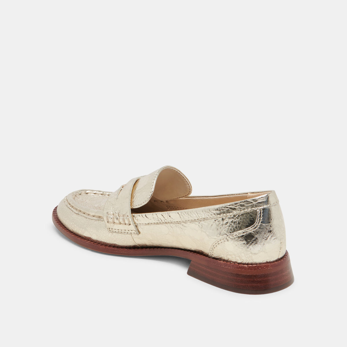 HILLY WIDE LOAFERS PLATINUM COIN - Dolce Vita