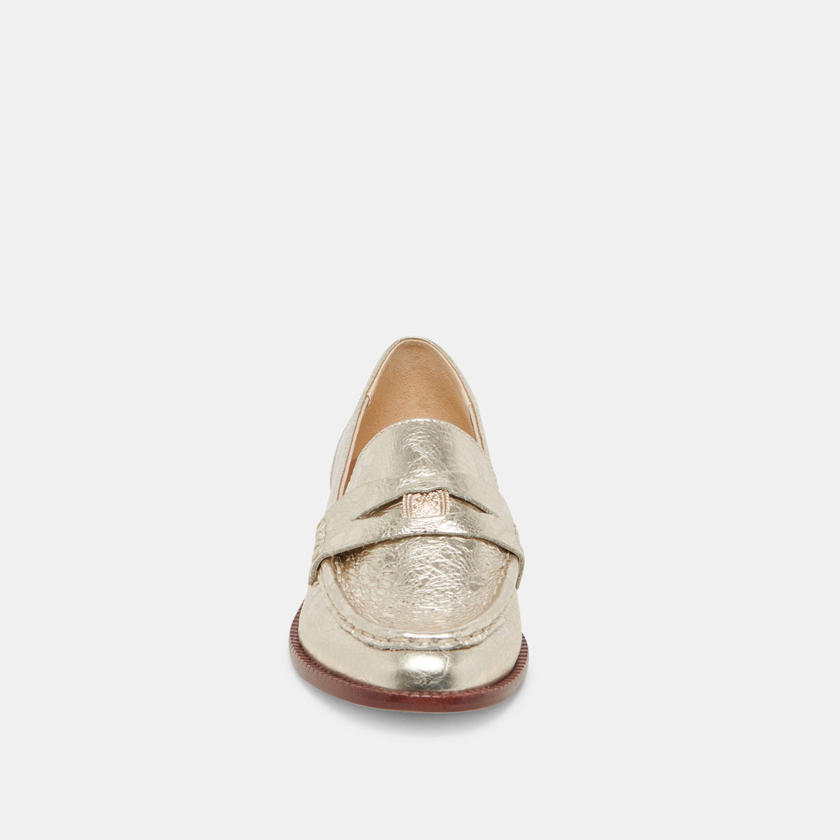 HILLY WIDE LOAFERS PLATINUM COIN - Dolce Vita