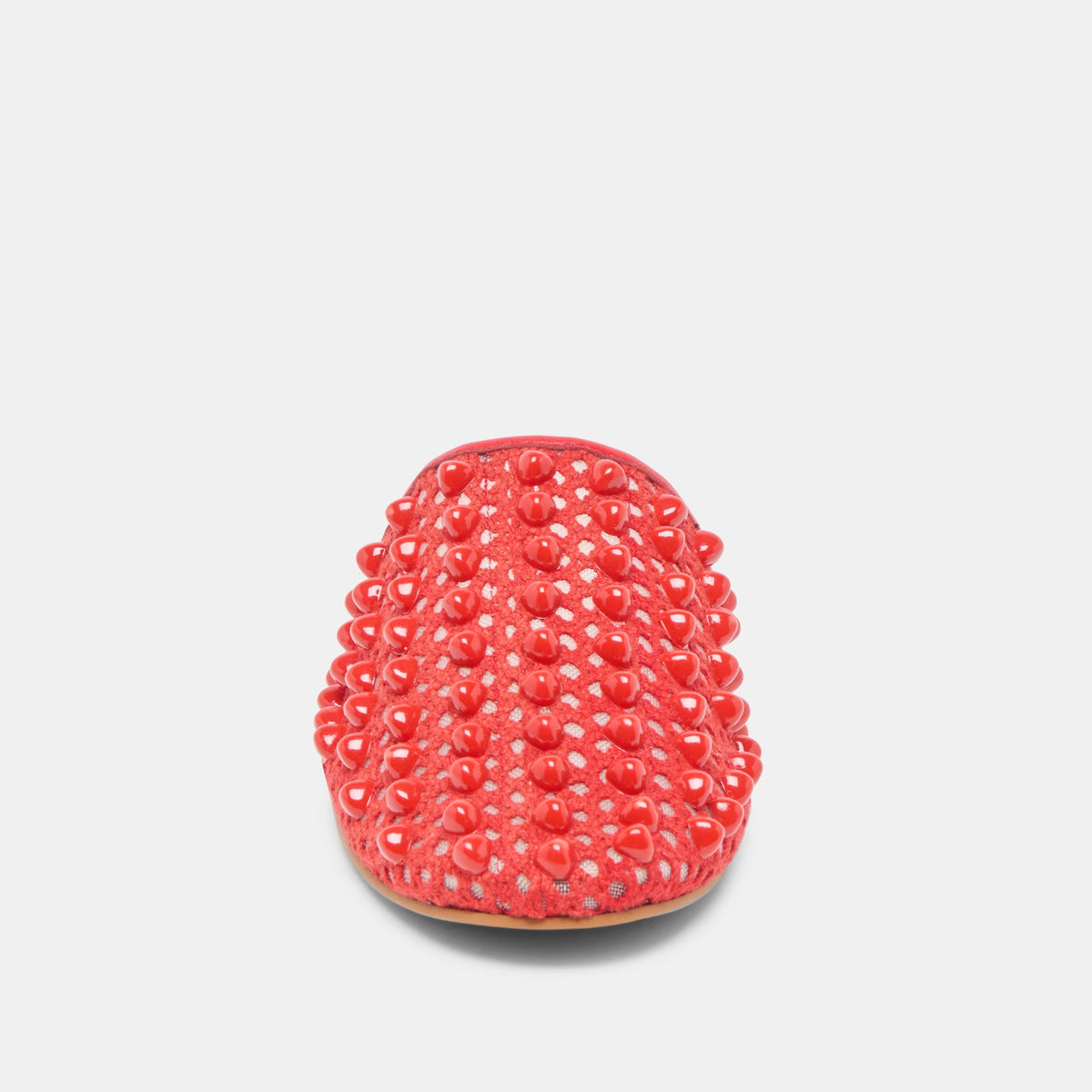 Rova Bead Chili Beaded Mesh Flats - Dolce Vita