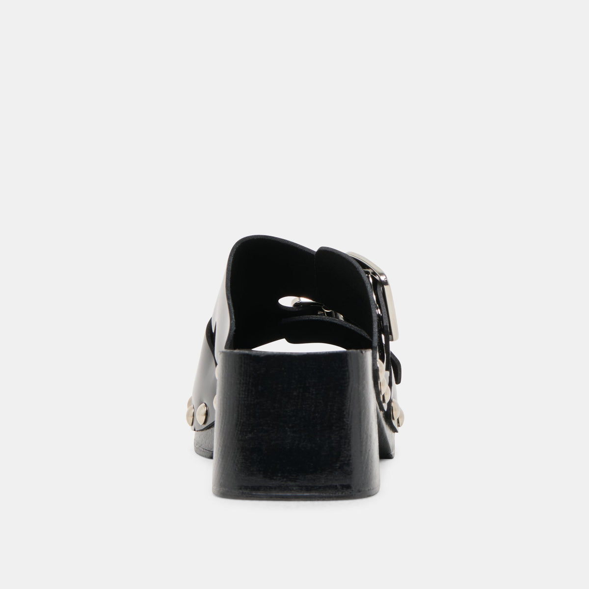Melody Black Leather Heels - Dolce Vita