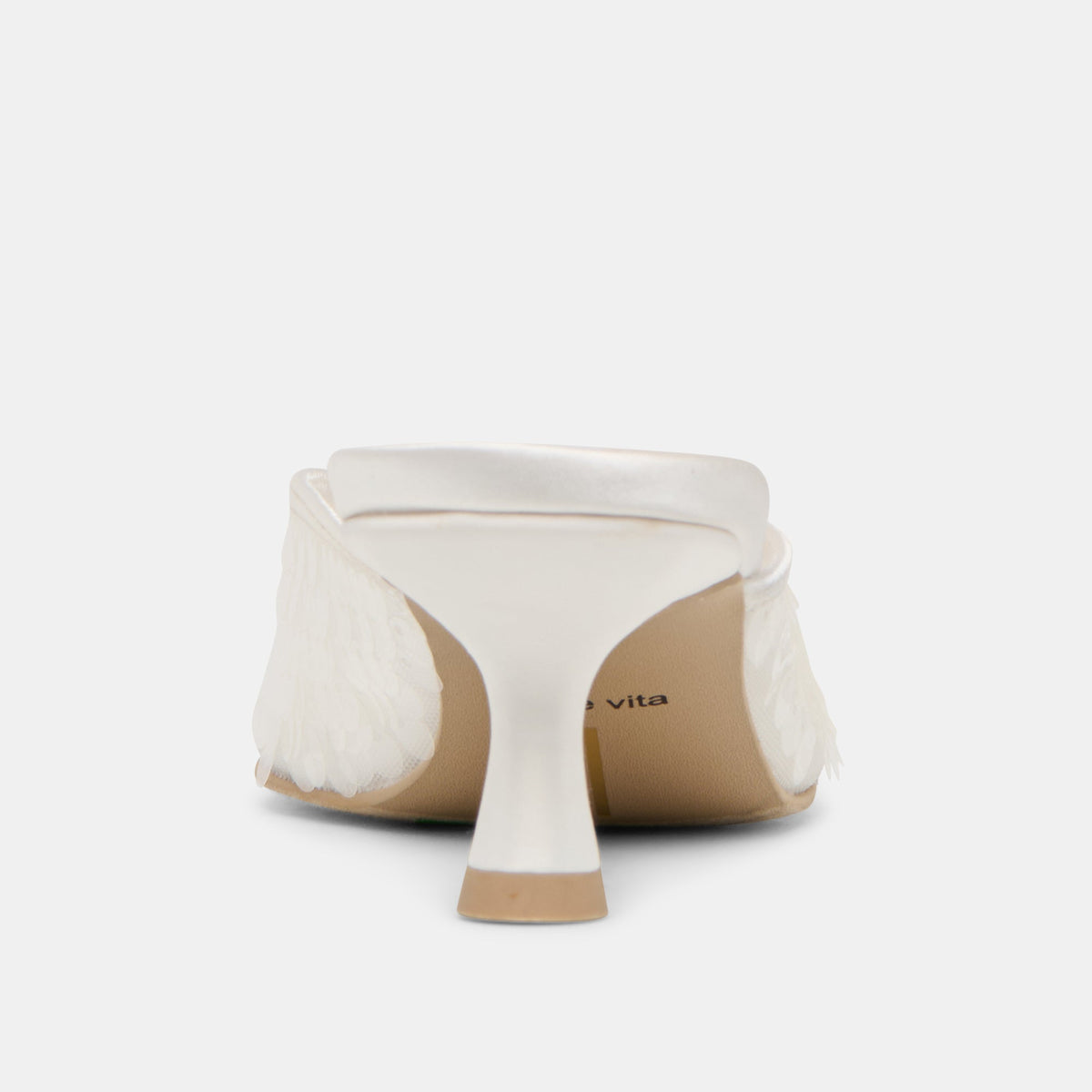 Cleo Ivory Sequin Heels - Dolce Vita