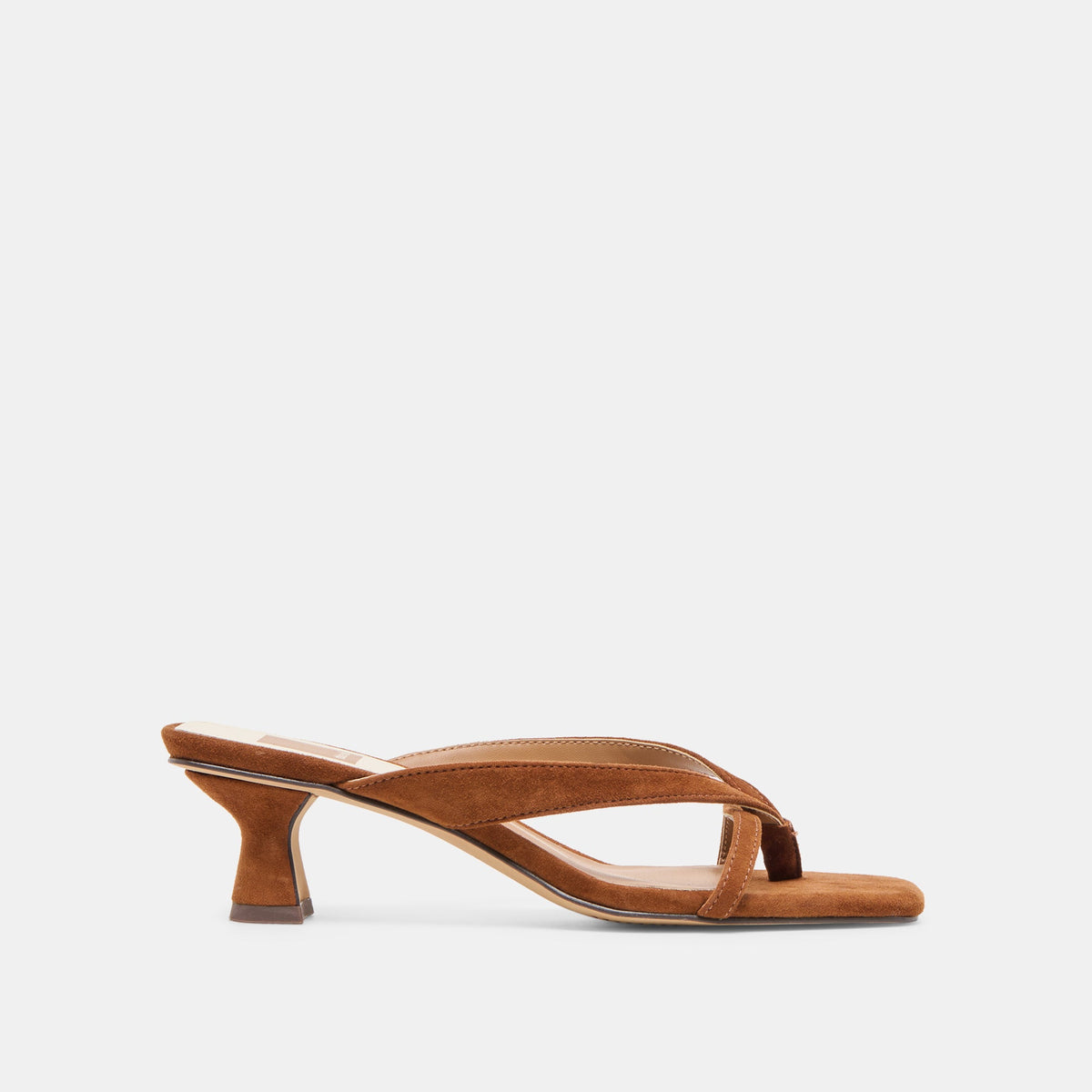 Brevel Dk Brown Suede Heels - Dolce Vita