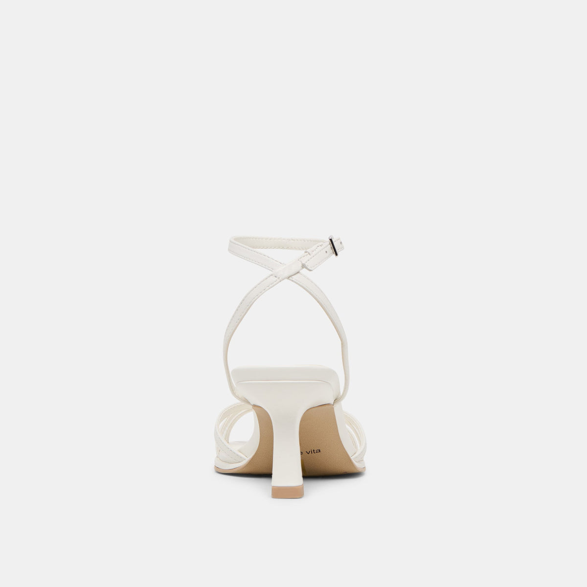 Manji True White Leather Heels - Dolce Vita