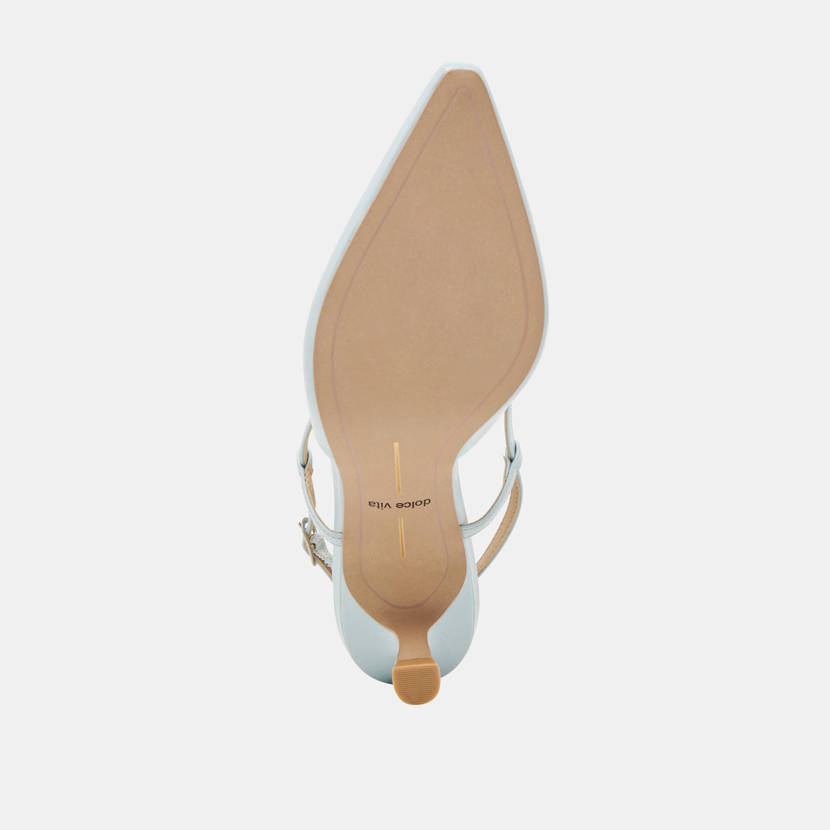 Odela Ice Blue Leather Heels - Dolce Vita