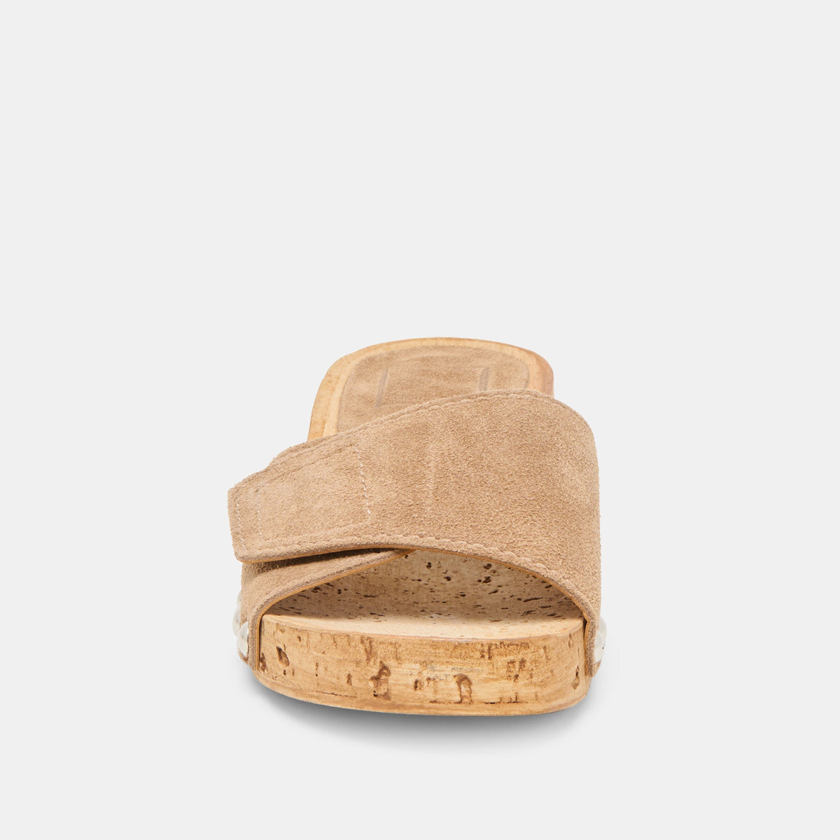 Sandy Taupe Suede Sandals - Dolce Vita