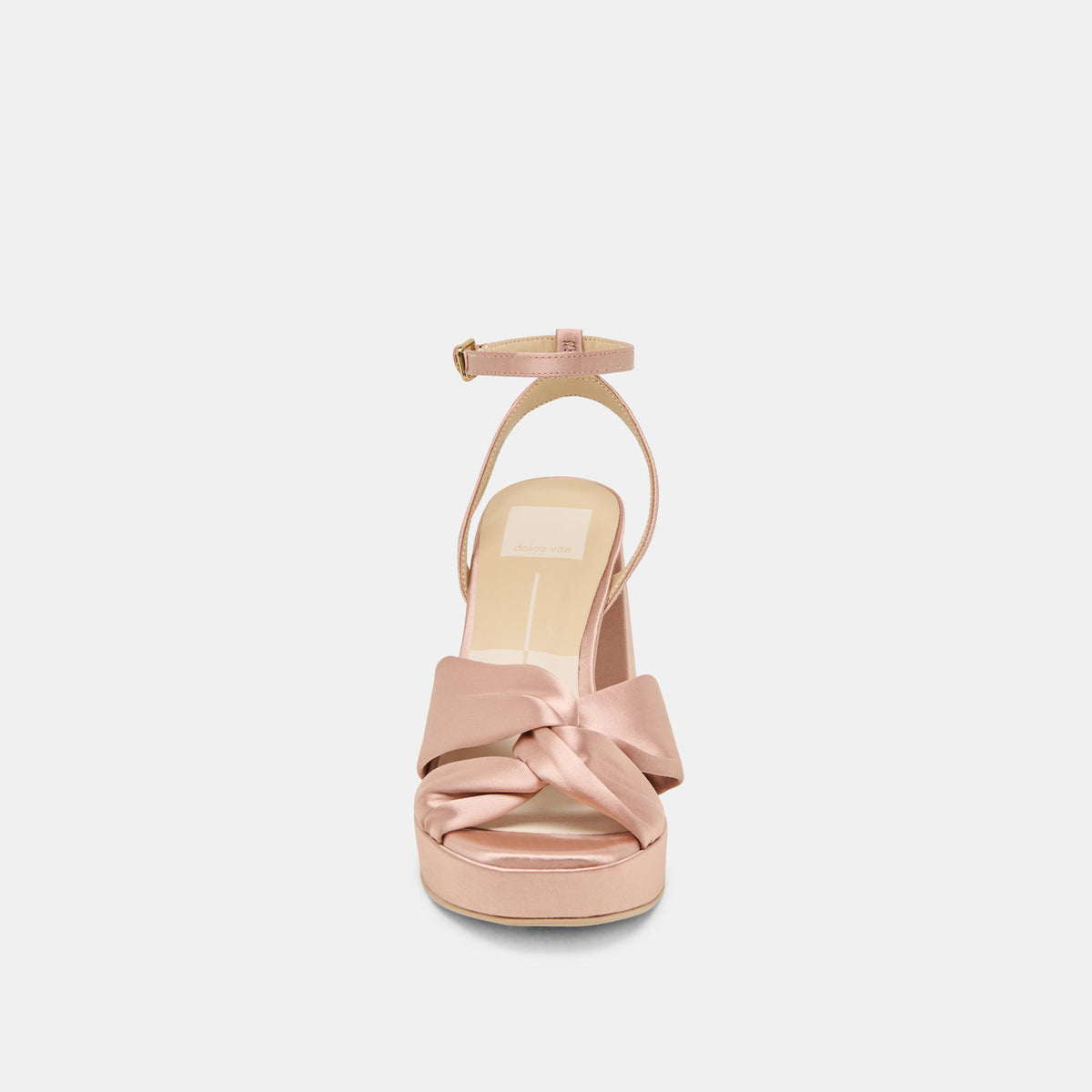 PARLO HEELS BLUSH SATIN - Dolce Vita