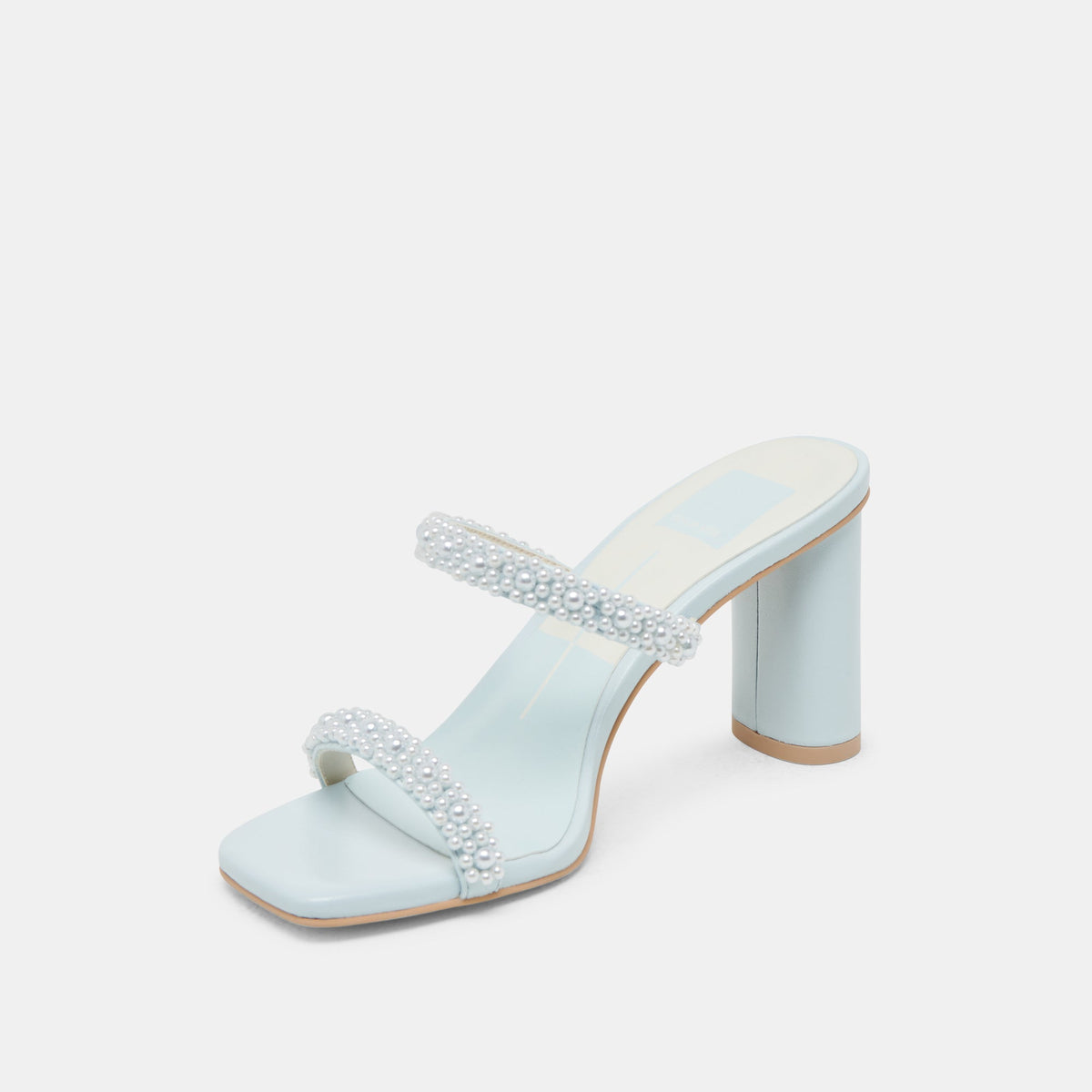 NOLAH PEARL HEELS ICE BLUE STELLA - Dolce Vita