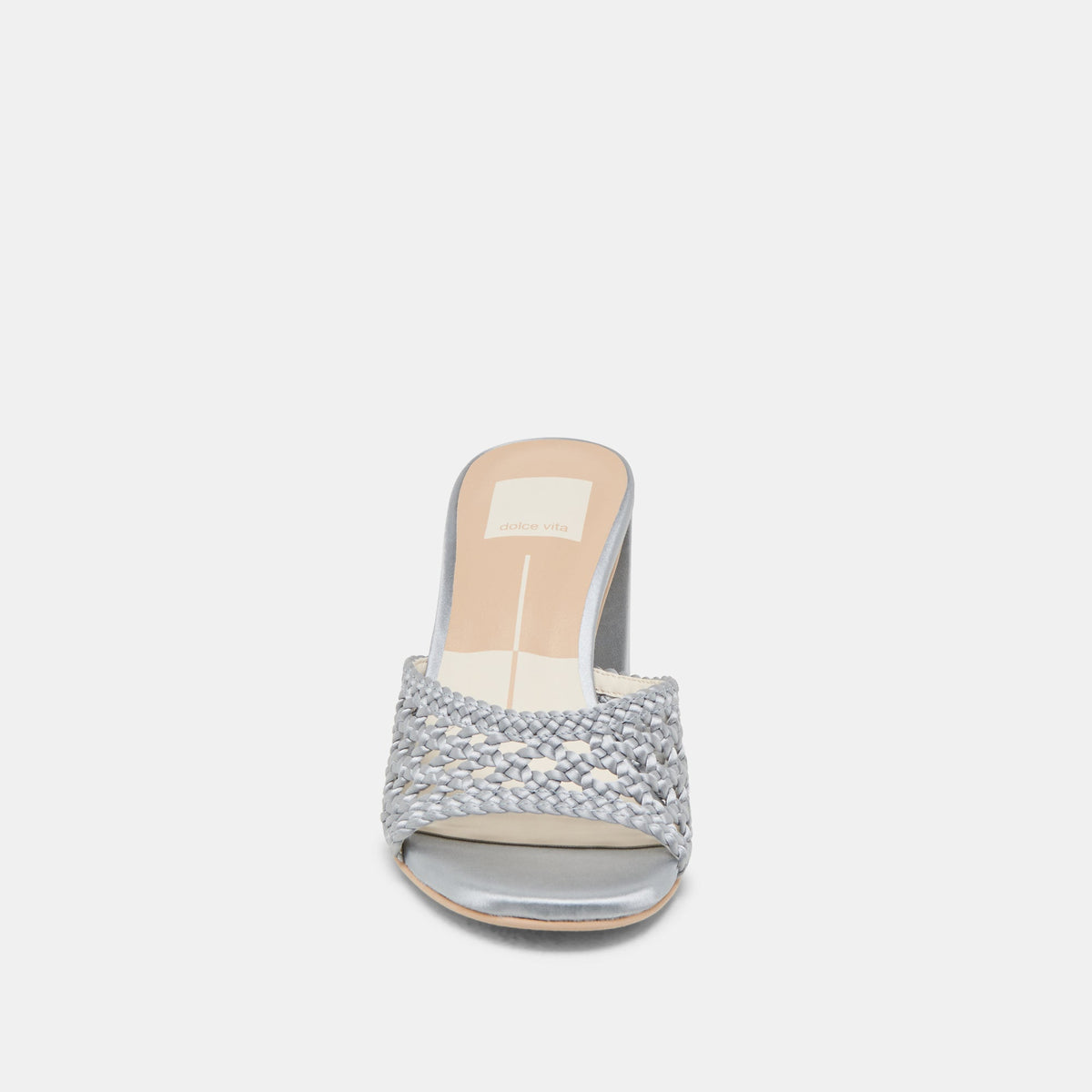 MARGOE HEELS LIGHT BLUE WOVEN SATIN - Dolce Vita