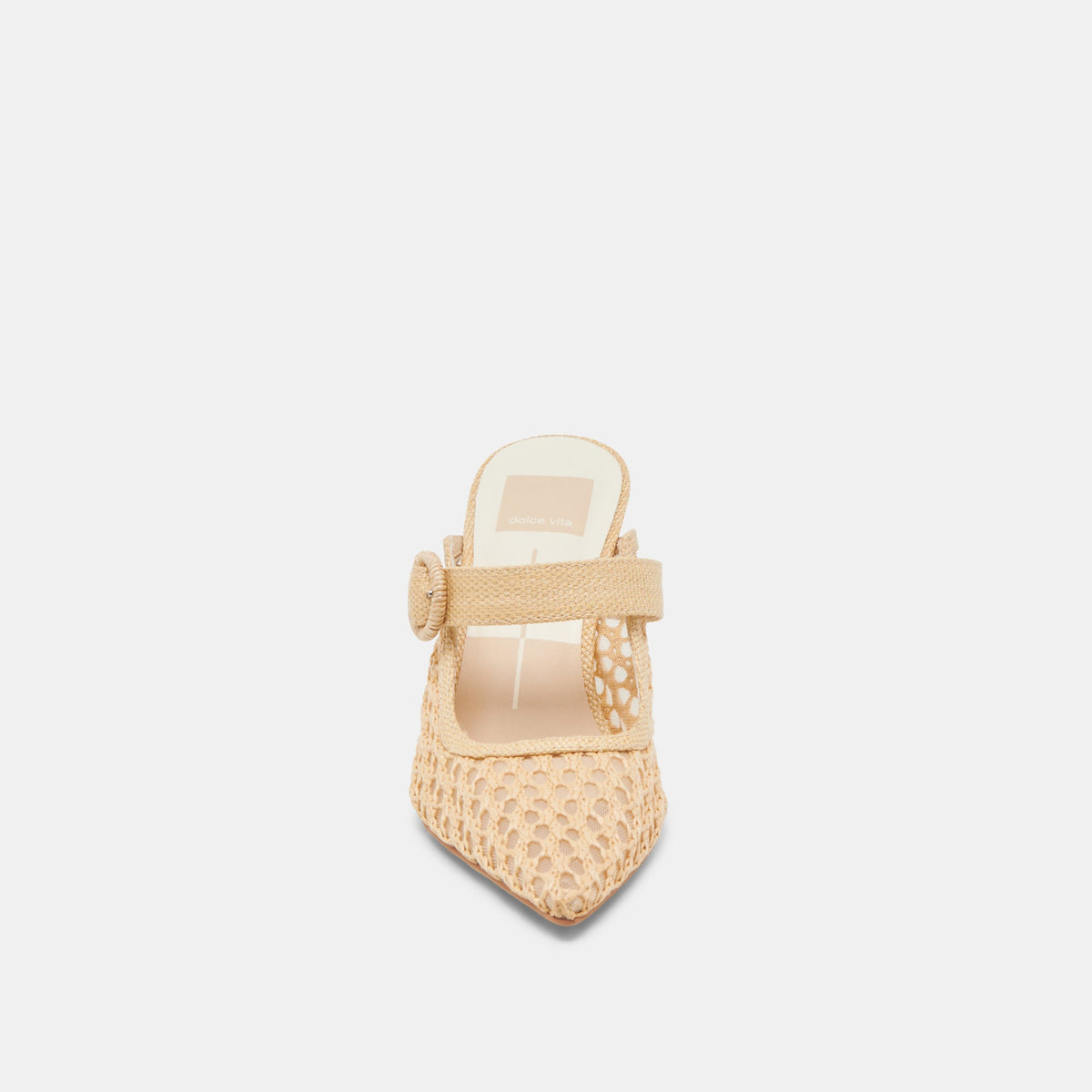 KEEKEE HEELS LT NATURAL WOVEN RAFFIA - Dolce Vita