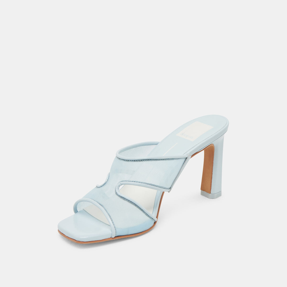 Gitel Ice Blue Mesh Heels - Dolce Vita