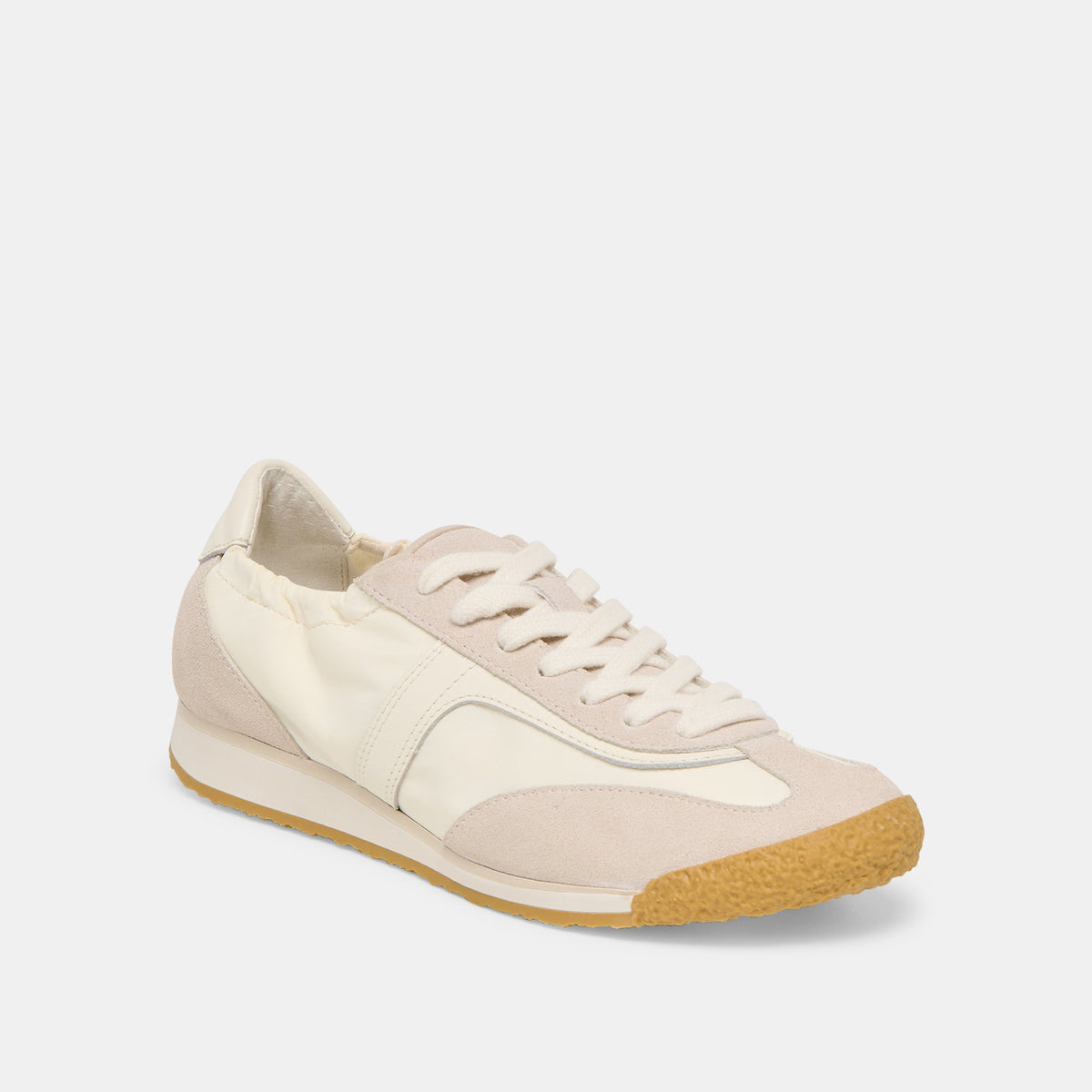 Sariya White Nylon Sneakers - Dolce Vita
