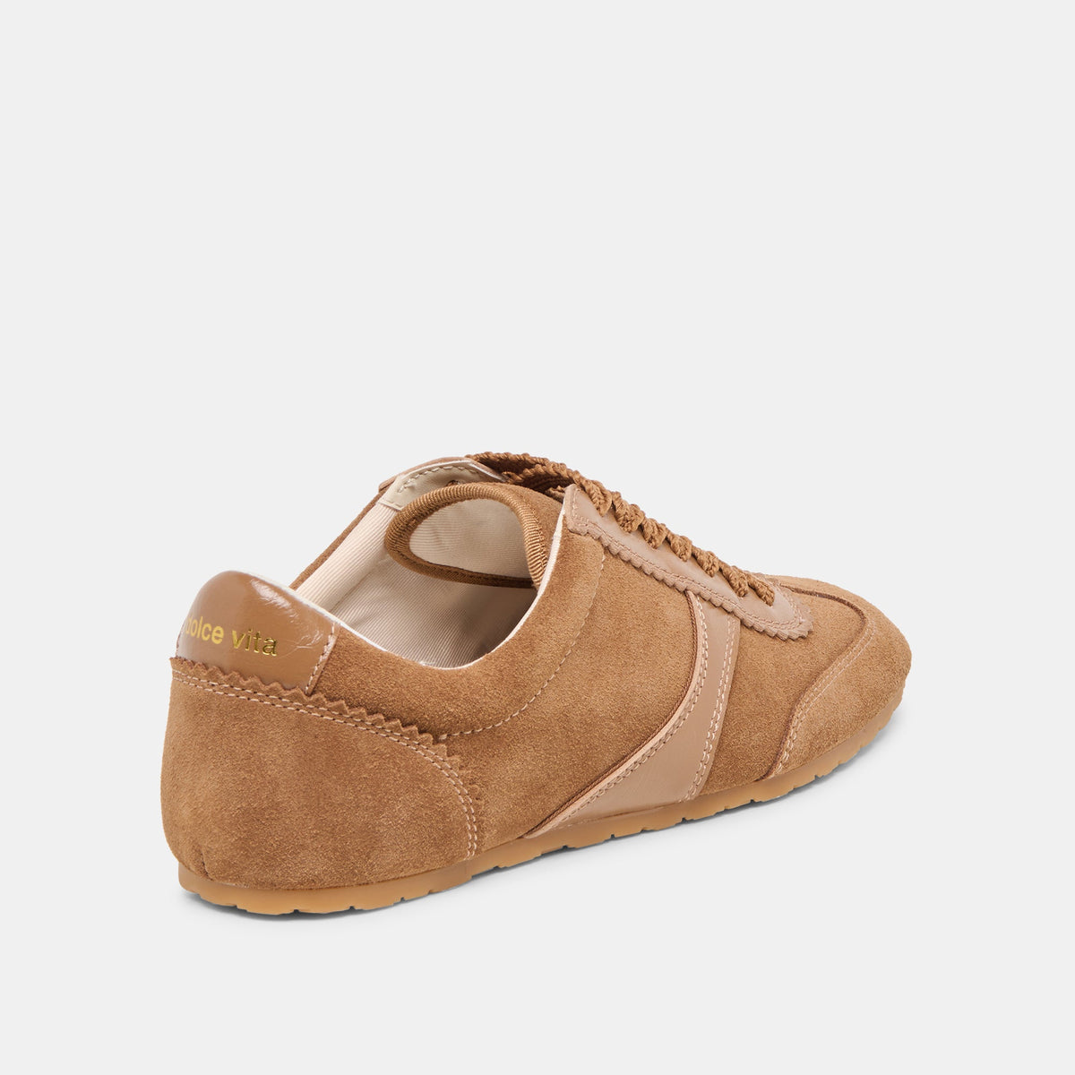 Dorie Pecan Suede Sneakers - Dolce Vita