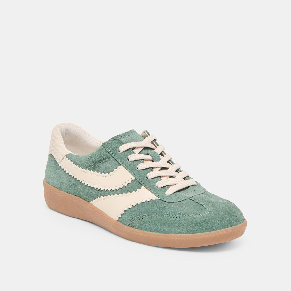 Merit Dk Green Suede Sneakers - Dolce Vita
