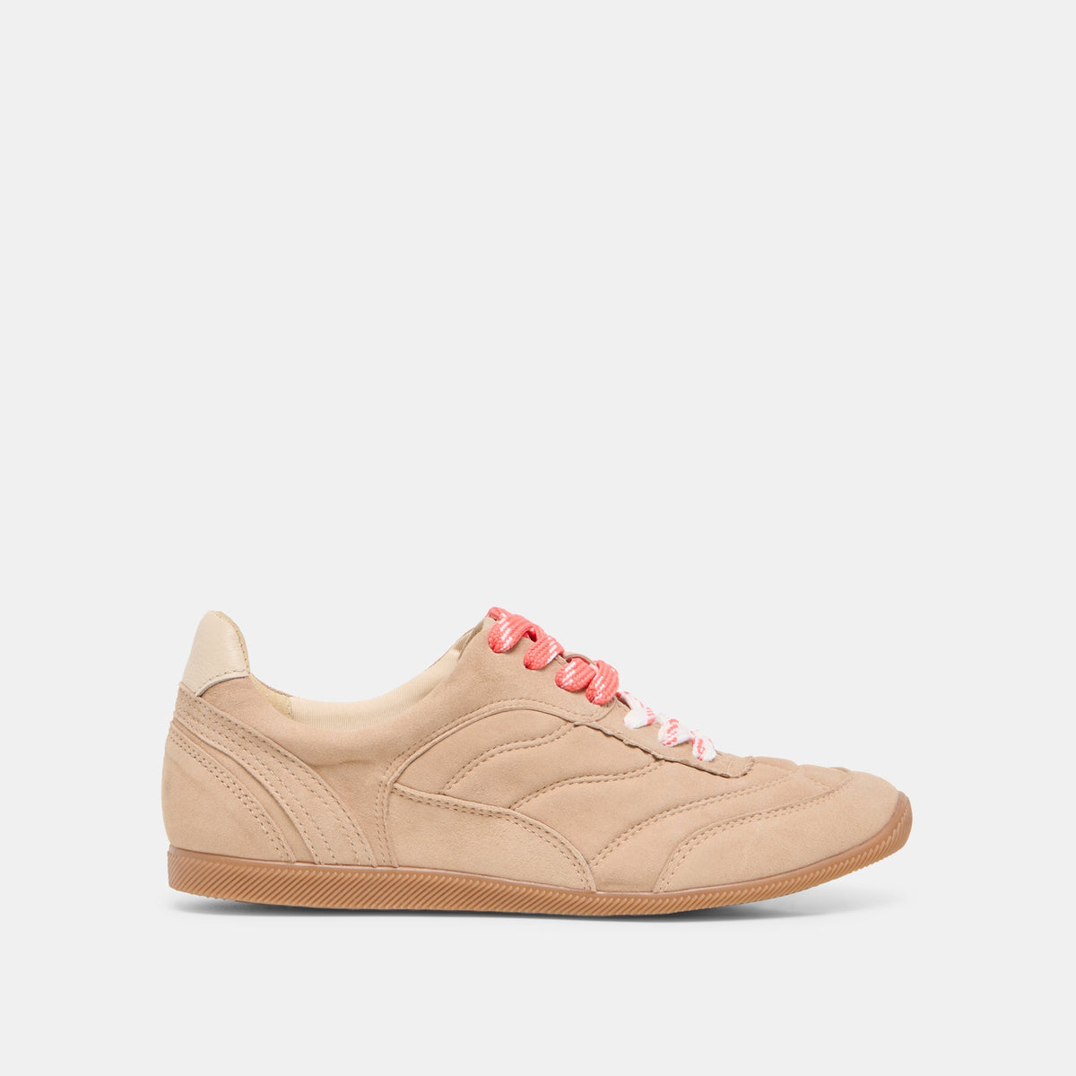 Laini Camel Suede Sneakers - Dolce Vita