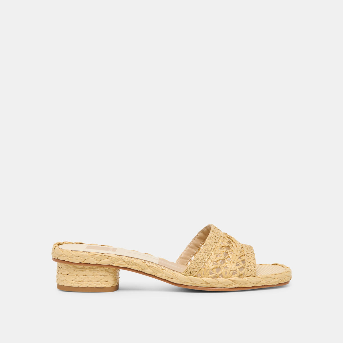 Dixi Lt Natural Cross Hatch Raffia Sandals - Dolce Vita