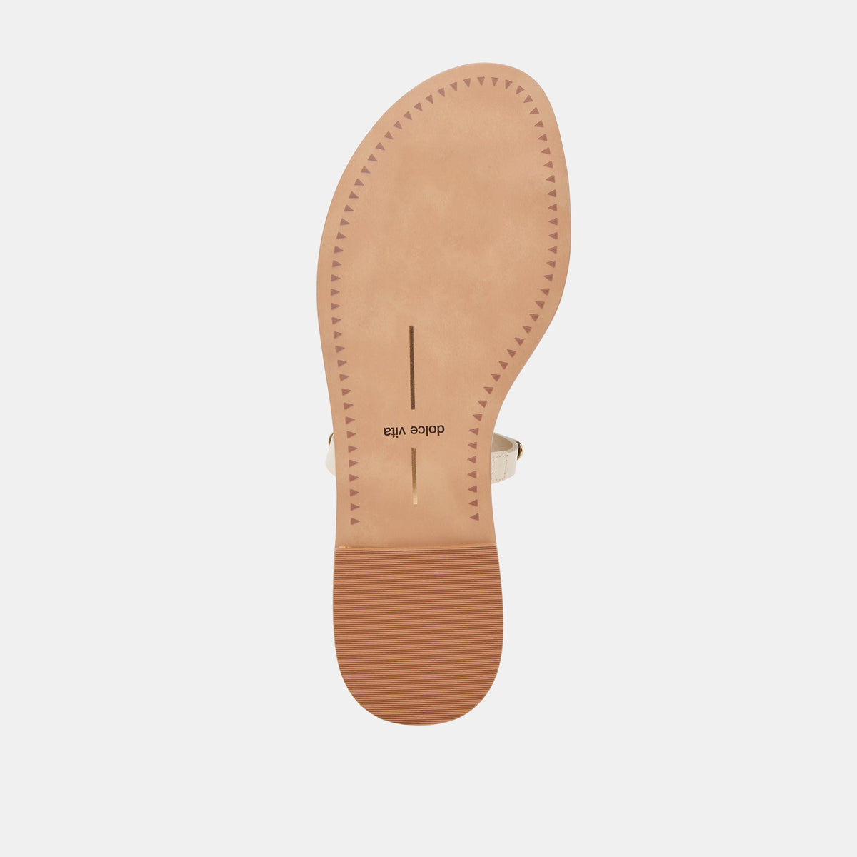 WINK SANDALS BONE LEATHER - Dolce Vita