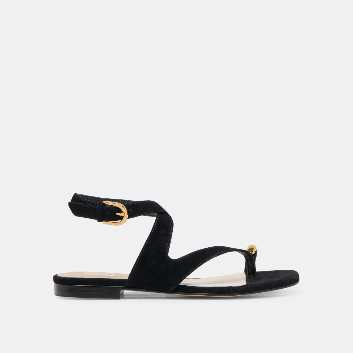 EARLA SANDALS ONYX SUEDE - Dolce Vita